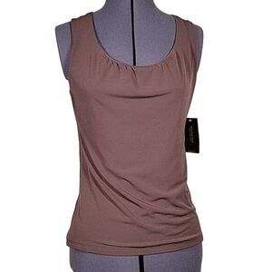 Kokoon Ity Shirred Neck Tank Top Sz S